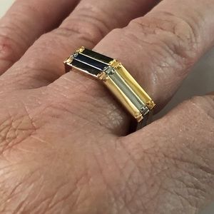 Tory Burch Stackable 3 Color Ring